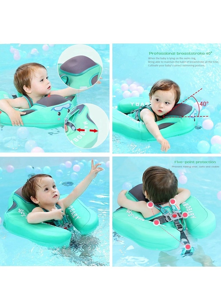 Mambobaby Baby swim circle inflatable lap float float can lie down for swimming  - Image 4