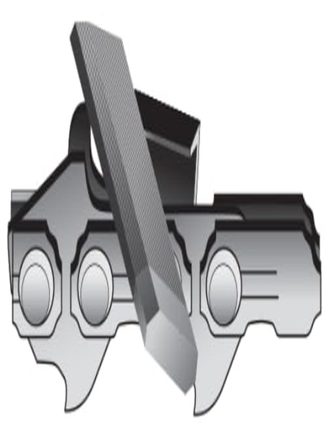 LWHwareHT Double Bevel Flat Chisel Bit Square Chisel Chainsaw File 17082-S, Replacement for PFERD OEM - Image 3