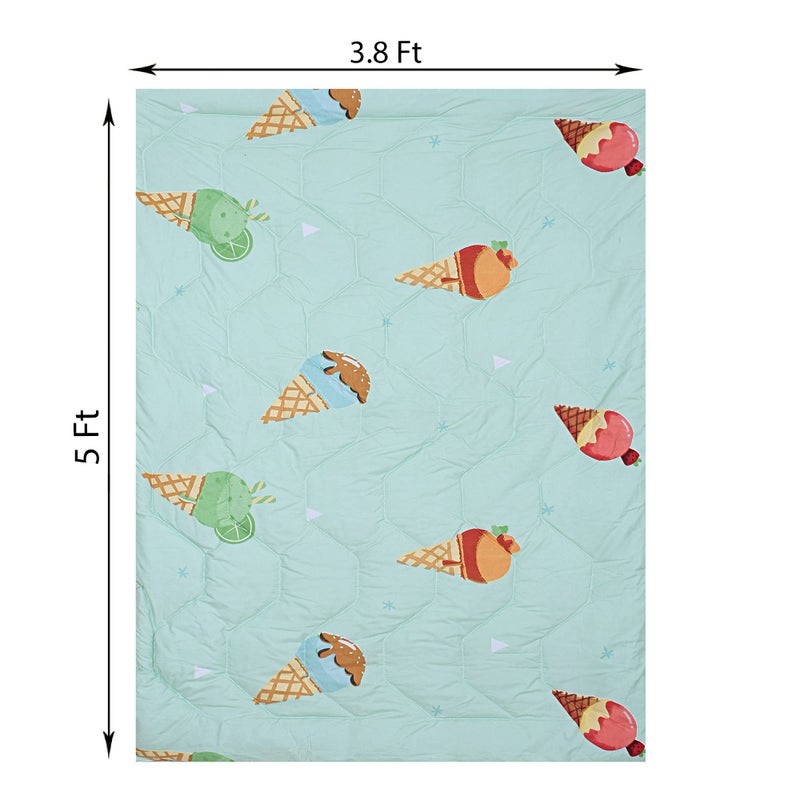 KEA Microfiber All Weather Printed Baby Comforter, 250 GSM|Size - 22X30 Inch|Kids Comforter - Image 3