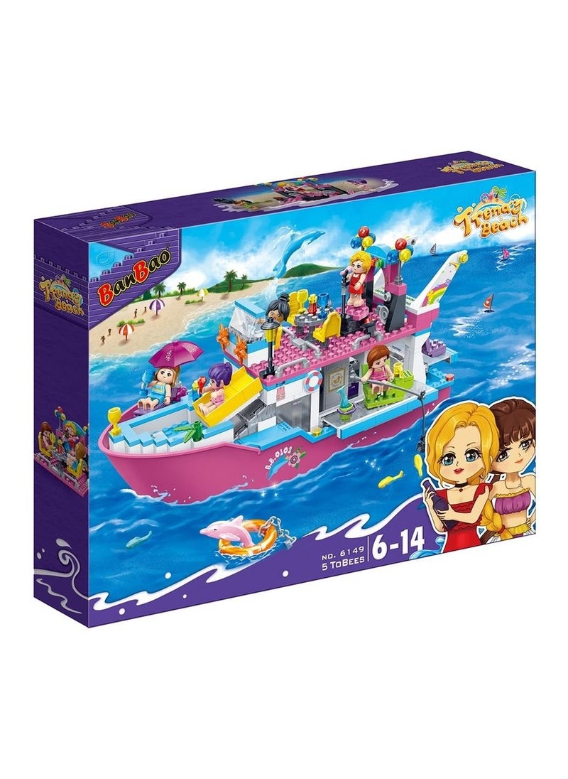 BanBao – Trendy Beach Yacht 502 Pieces – 6149 