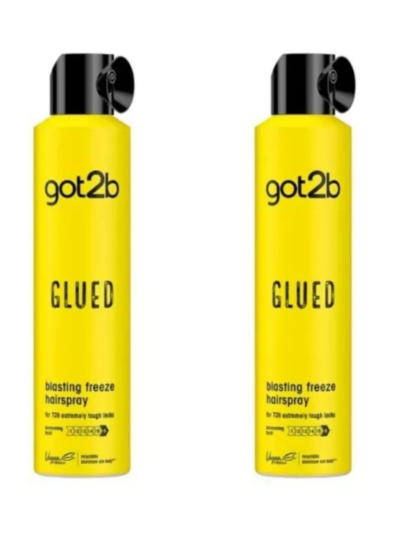 جوت تو بي جات تو بي غلويد سبراي بخاخ تثبيت الشعر 300 مل من قطعتين - Image 1
