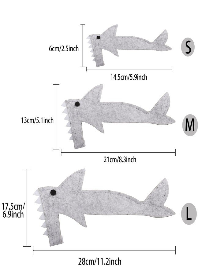 YAODHAOD Lizard Clothes for Bearded Dragon, Lizard Reptile Shark Costume, Cosplay Bearded Dragon Handmade Shark Outfit for Lizard Bearded Dragon Crested Gecko Chameleon Reptile (Small) - Image 5