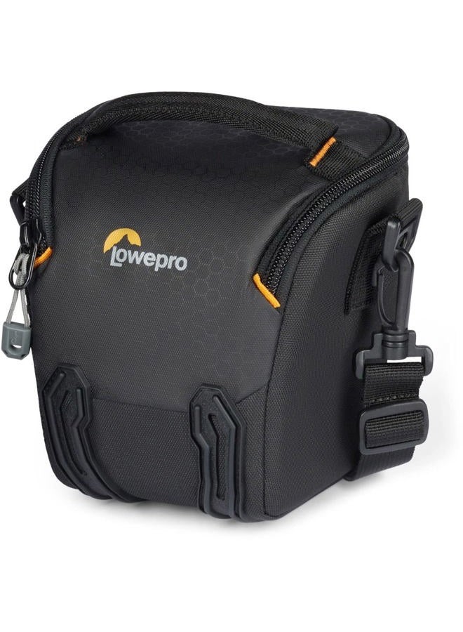 Lowepro Adventura TLZ 20 III, Camera Shoulder Bag with Adjustable/Removable Shoulder Strap, Bag for Mirrorless Camera, Compatible with Fujifilm XT200, Canon M50 MII, EOS R10, Nikon Z50, Black - Image 2