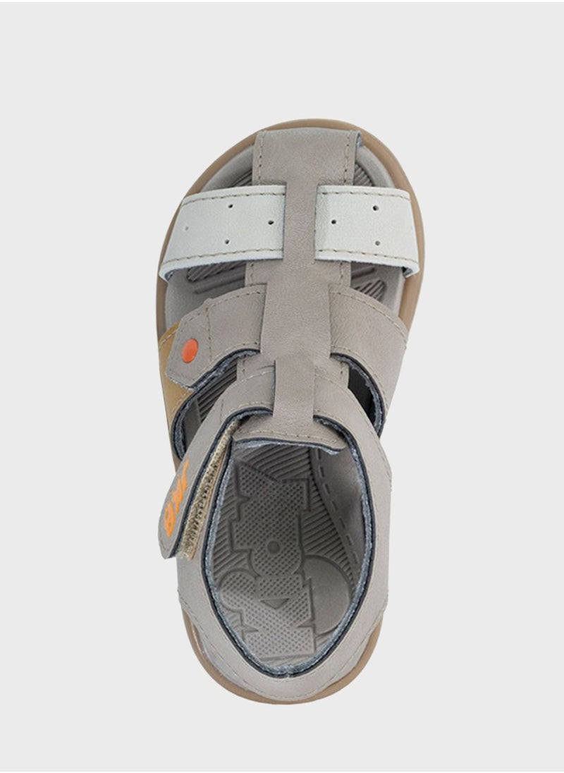 JUST KIDS BRANDS - Infant Brisle Sandals - Image 1