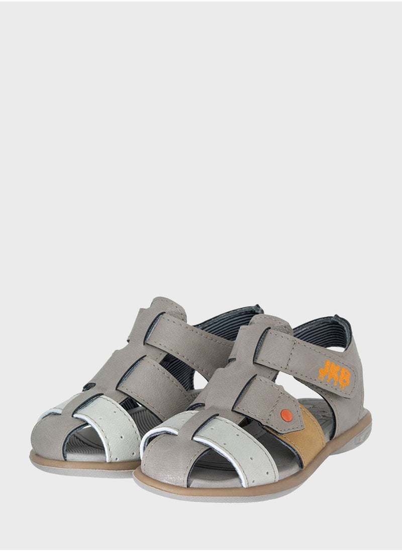 JUST KIDS BRANDS - Infant Brisle Sandals - Image 1