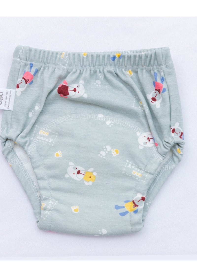 Loquat Squality Baby Training Washable Cut-Out Breathable Diaper Pants