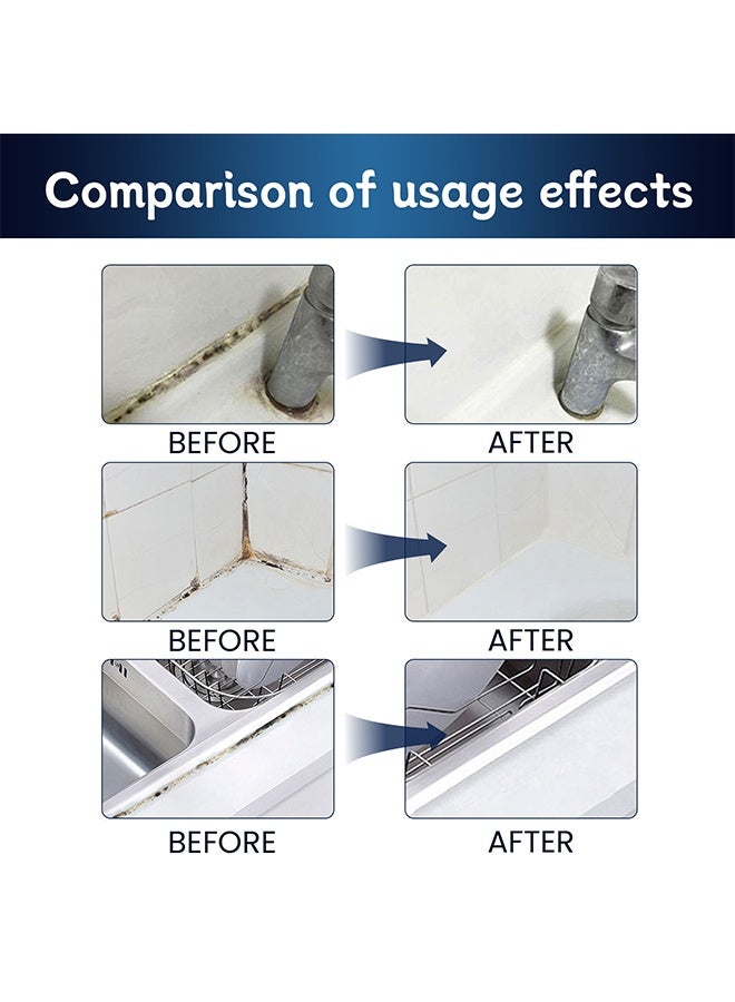 جوي فيش جل مزيل مزيل البقع من العفن الفطري ، جل تنظيف العفن المنزلي مع إزالة البقع السوداء ، للغسالة ، شرائط الثلاجة ، المطبخ ، الاستحمام ، بلاط الحمام ، الجدران ، الأسقف ، بقع العفن ، جل إزالة العفن متعدد الوظائف - Image 4