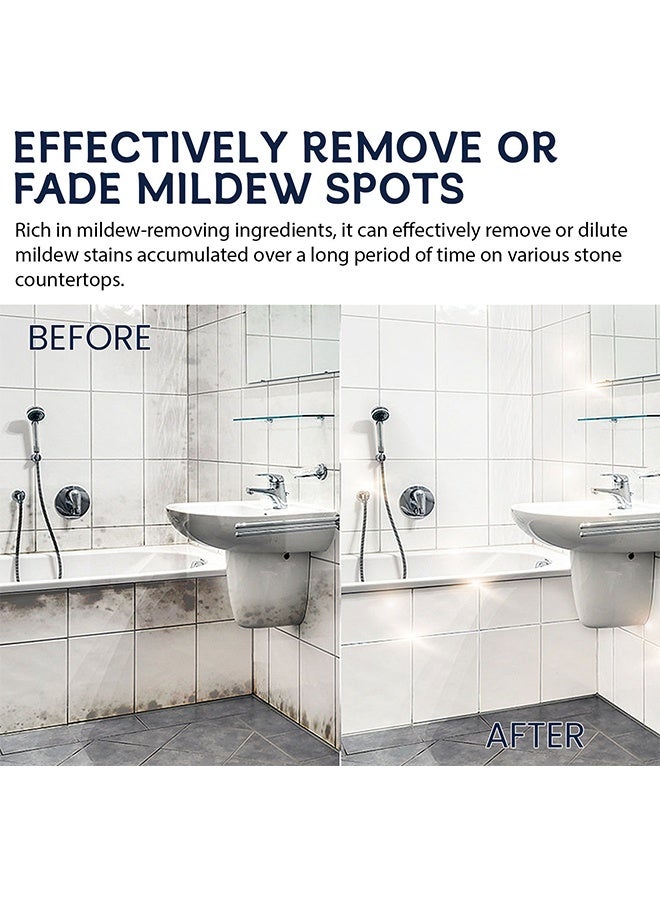 جوي فيش جل مزيل مزيل البقع من العفن الفطري ، جل تنظيف العفن المنزلي مع إزالة البقع السوداء ، للغسالة ، شرائط الثلاجة ، المطبخ ، الاستحمام ، بلاط الحمام ، الجدران ، الأسقف ، بقع العفن ، جل إزالة العفن متعدد الوظائف - Image 3