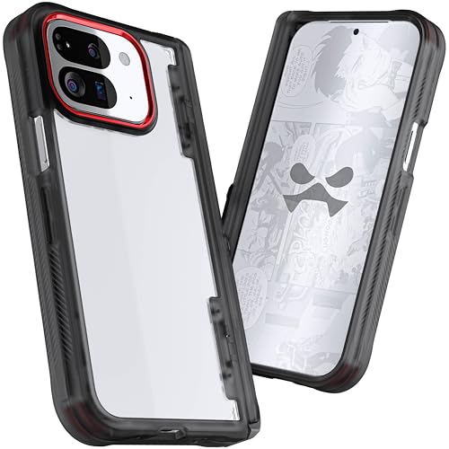Ghostek Covert Clear Pixel 9 Pro Fold Case with Builtin Kickstand and Full Hinge Protection Shockproof Protective Phone Cover Designed for 2024 Google Pixel 9 Pro Fold 8 Smoke - Image 3