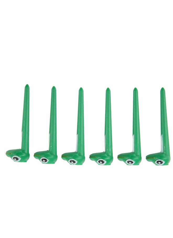 Thoraya - 6pcs Golf Tees Plastic Cartoon Shape Golf Ball Tee Professional Golf Practice Ball Tees Pack Snake - Image 1