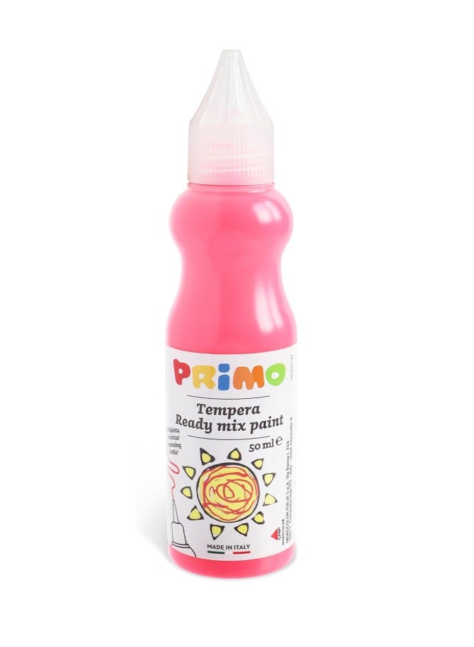 PRIMO Tempera Paint Bottle, 50ml, Fluorescent Pink, Non-Toxic, Convenient, for Little Artists by Primo - Image 2