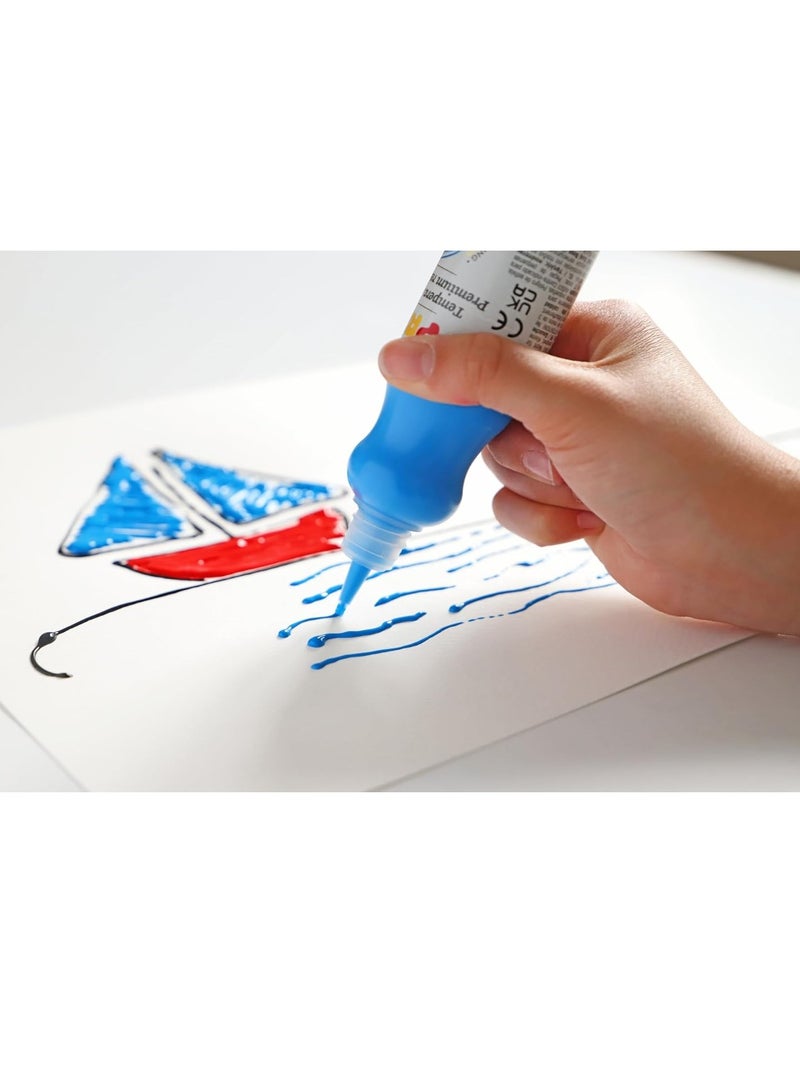 PRIMO Tempera Paint Bottle, 50ml, Fluorescent Pink, Non-Toxic, Convenient, for Little Artists by Primo - Image 4