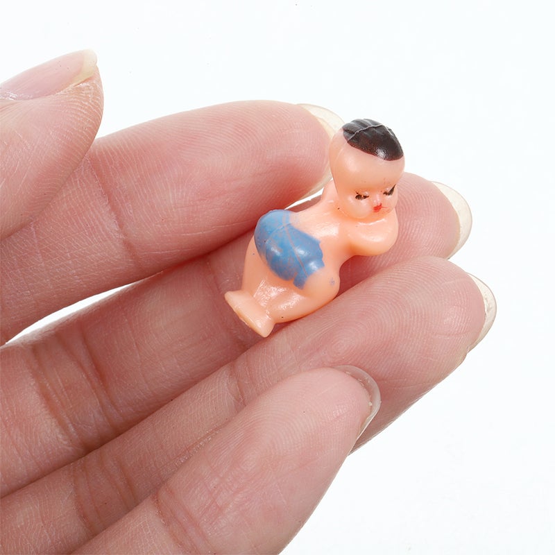 50pcs Shower Sleeping Infant Figurines Adorable Mini Babies Adornments Baby Shower Favors And Party Decorations - Image 2