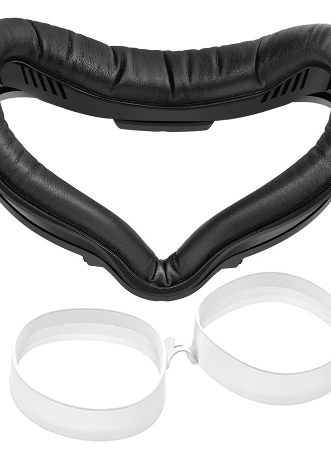 SUPERUS Face Cover Pad & Glasses Spacer Compatible with Oculus/Meta Quest 2 Accessories, Enhanced Comfort, and Prevent Your Glasses from Scratching VR Lenses (White) - Image 1