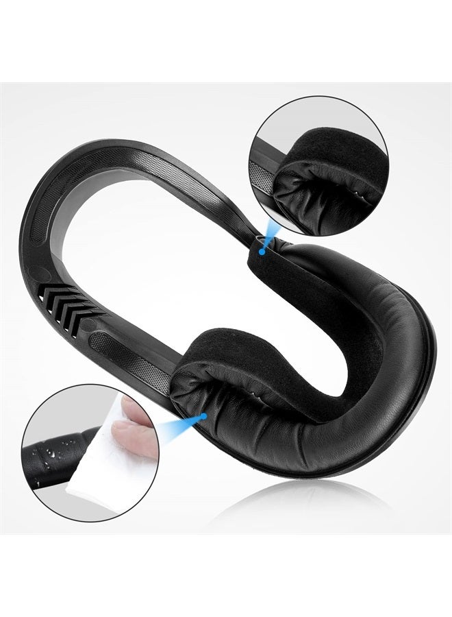 SUPERUS Face Cover Pad & Glasses Spacer Compatible with Oculus/Meta Quest 2 Accessories, Enhanced Comfort, and Prevent Your Glasses from Scratching VR Lenses (White) - Image 4