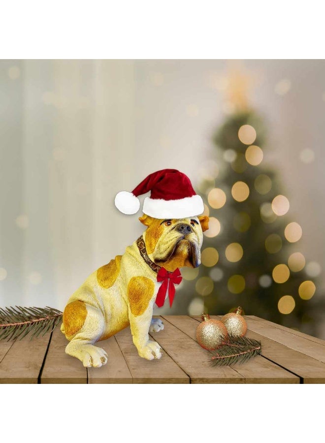 Resin Sitting Adorable Bulldog Figurine For home decorations, gifts. - Image 5
