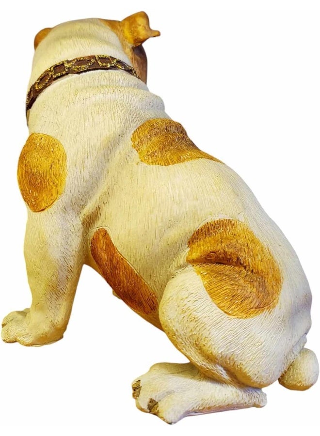 Resin Sitting Adorable Bulldog Figurine For home decorations, gifts. - Image 4