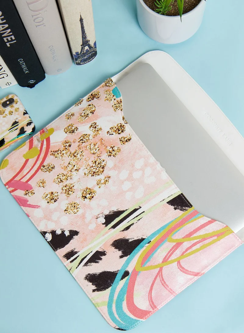 COCONUT LANE 13" Abstract Vibes Laptop Sleeve