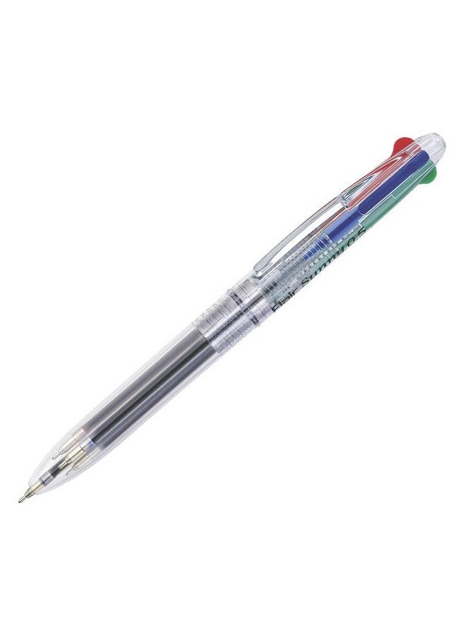 Flair Srx 0.7Mm Retractable Ball Pen Wallet Pack | Triangular Body Design For Better Grip | Light Weight Refillable | Smooth Writing Experience | Vibrant Solid Body Colours | Blue Ink, Pack Of 20 Pens  - Image 2