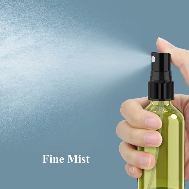 Wedama Spray Bottle  2 Oz Fine Mist Glass Spray Bottles  Little Refillable Liquid Containers For Watering Flowers Cleaning (16 Pack Olive Green) - Image 2
