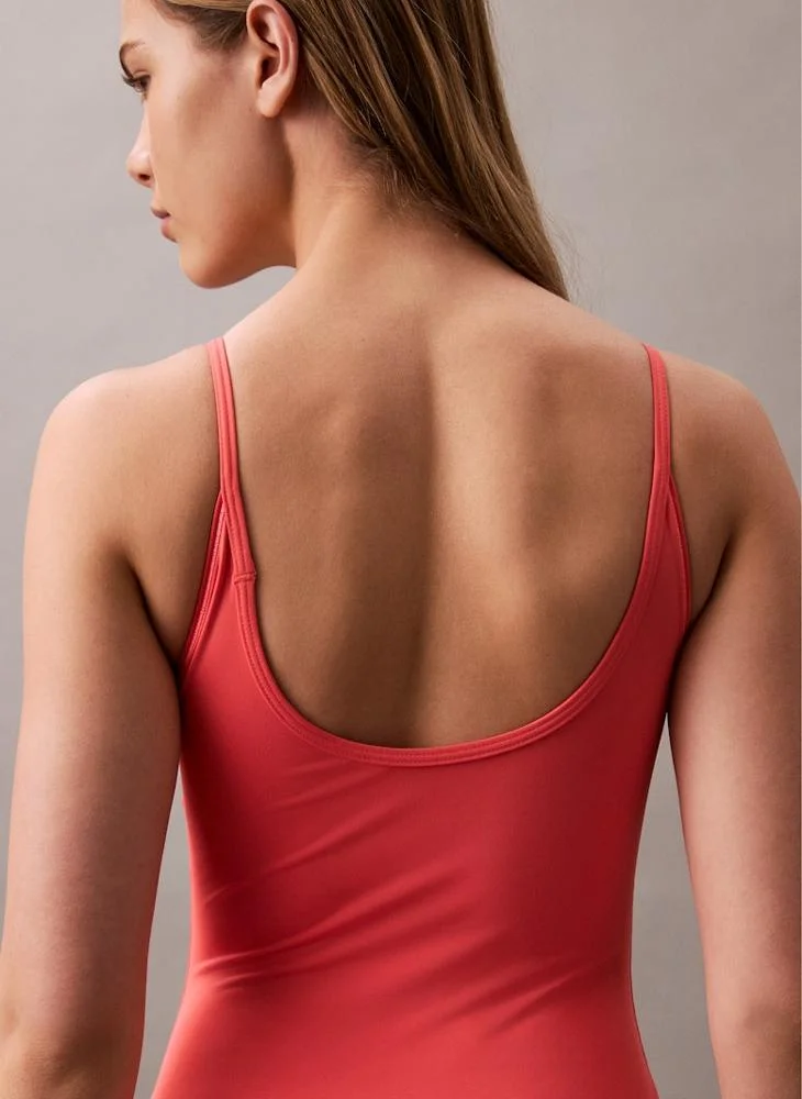 CALVIN KLEIN Scoop Neck One Peice Swimsuit