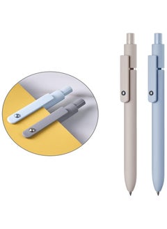 MOSH Gel Pen, 5pcs Quick Dry Ink Pens Retractable Ink Pens 0.5mm Ballpoint Pen Fine Point Gel Pen Writing Pens for School Office Home, 5 Colors  - Image 2