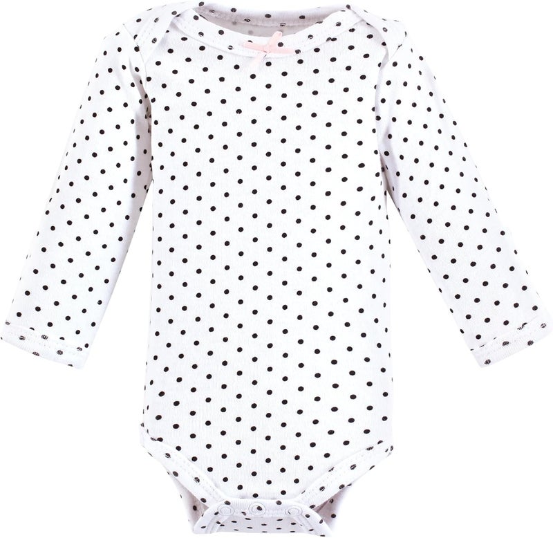 Luvable Friends Unisex Baby Preemie Long Sleeve Bodysuits 3pk, Preemie - Image 4