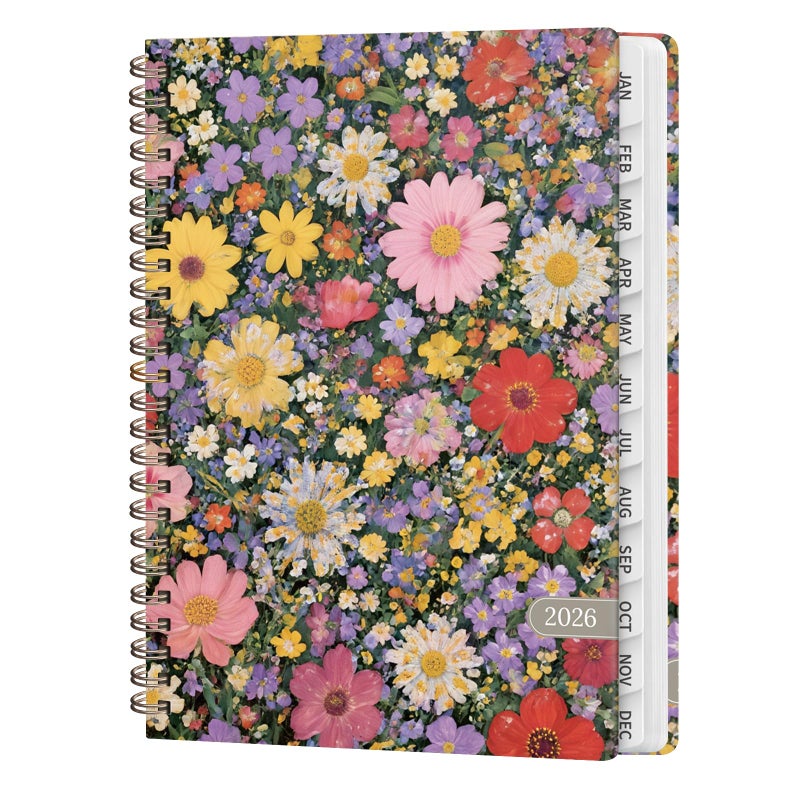 Senyar 2026 Planner, Weekly and Monthly Calendar Planner Book, Jan 2026 - Dec 2026, Planning Agenda for Desk Accessories and School Supplies - A5 (6.3'' x 8.5'') - Image 1