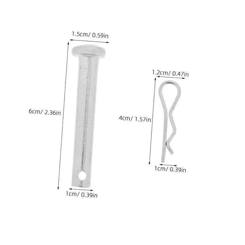 مشابك تثبيت دبابيس اقتران معدنية للسقالات 10 مجموعات لسلامة البناء - Image 3