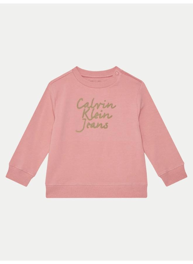 Calvin Klein Jeans Infant Logo Sweatshirt & Pants Set  - Image 4