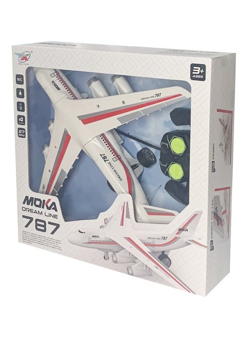 Four Way Remote Control Aircraft - White