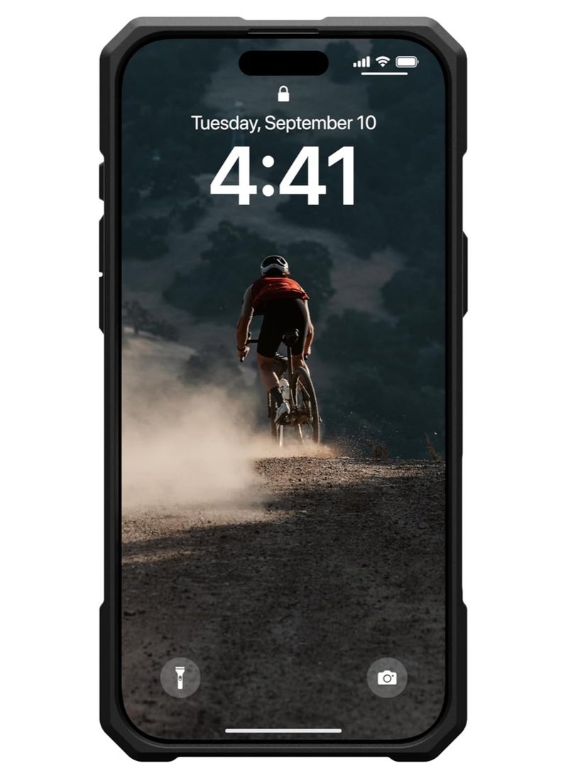 Urban Armor Gear - UAG Monarch Pro MagSafe for iPhone 16 Pro MAX Case Cover [25 Feet Drop tested] - Carbon Fiber - Image 1