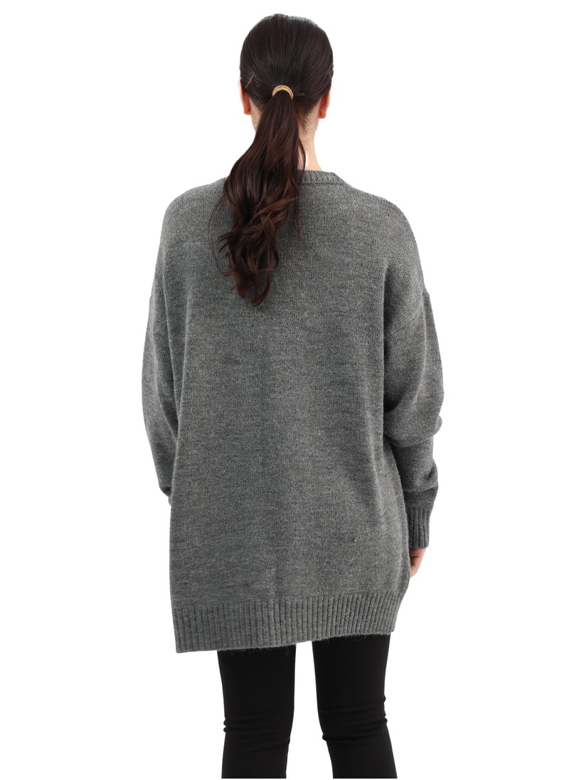 ASTK Basic oversized medium length cardigan  - Image 3