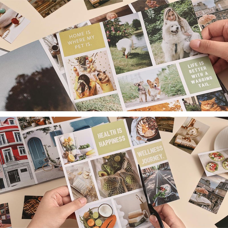 PAGEMORE Vision Board Book - 1200+ New and Improved Vision Board Pictures and Quotes for Vision Board Kit,Realize Dreams and Create Life Goals, Magazine for Vision Board Clip Art and Collage Book - Image 5