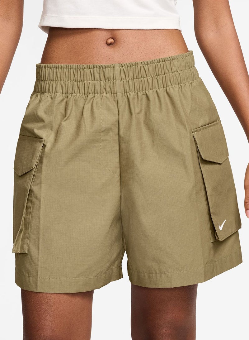 Nike Women's High-Waisted 5" Cargo Shorts - Image 1