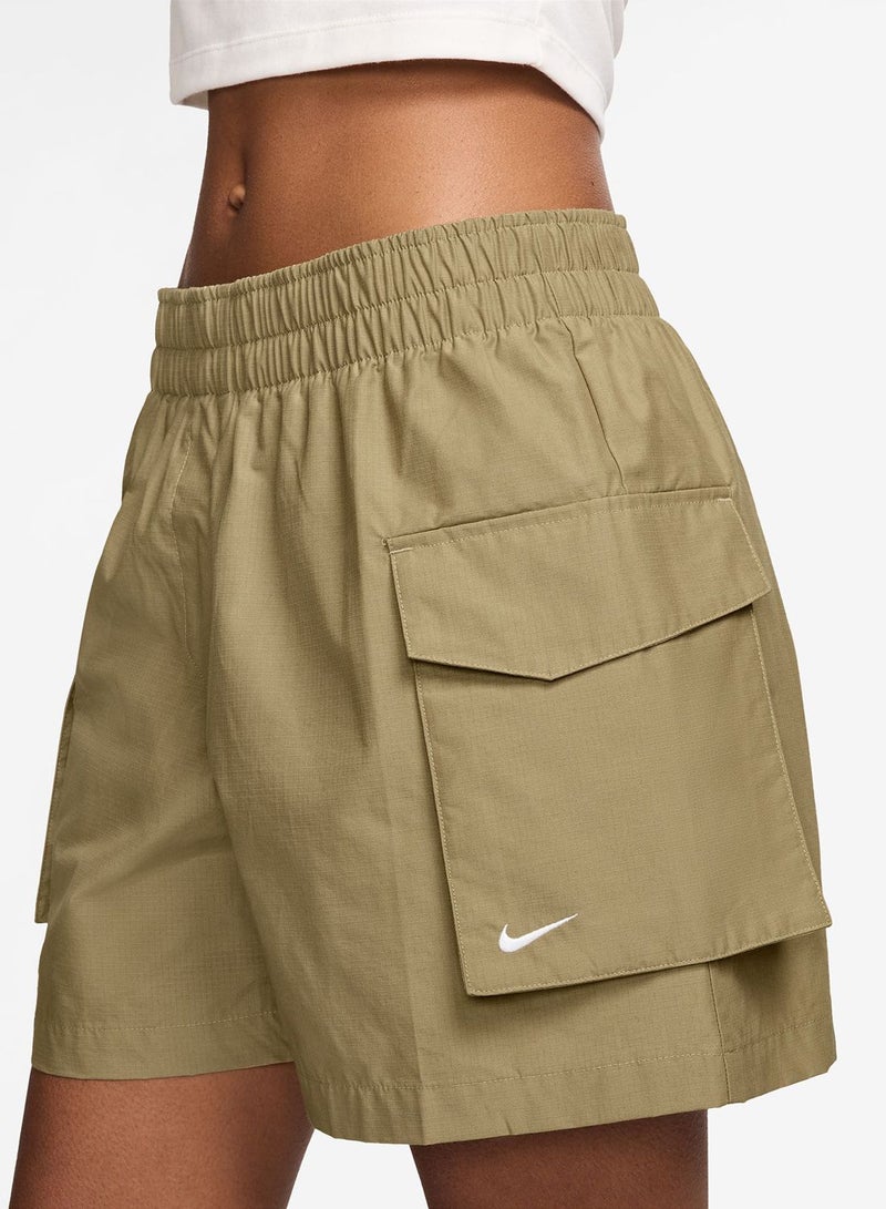 Nike Women's High-Waisted 5" Cargo Shorts - Image 4