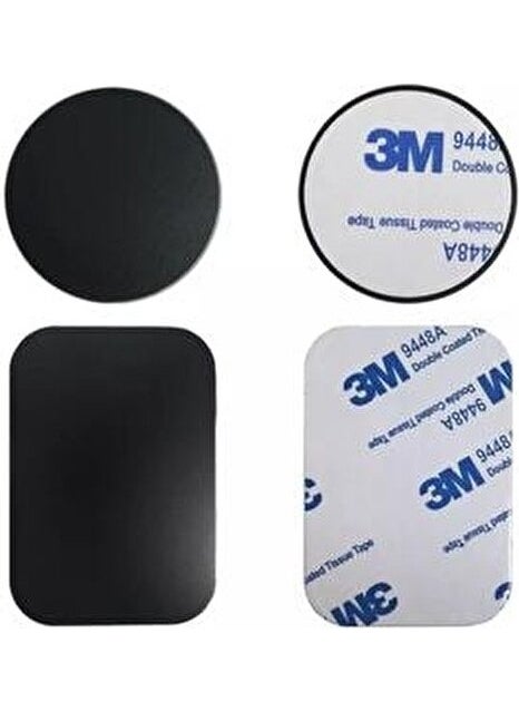 İstanbul Teknoloji Istanbul Technology Magnetic Metal Plate 2 Pieces In-Car Phone Holder  - Image 1