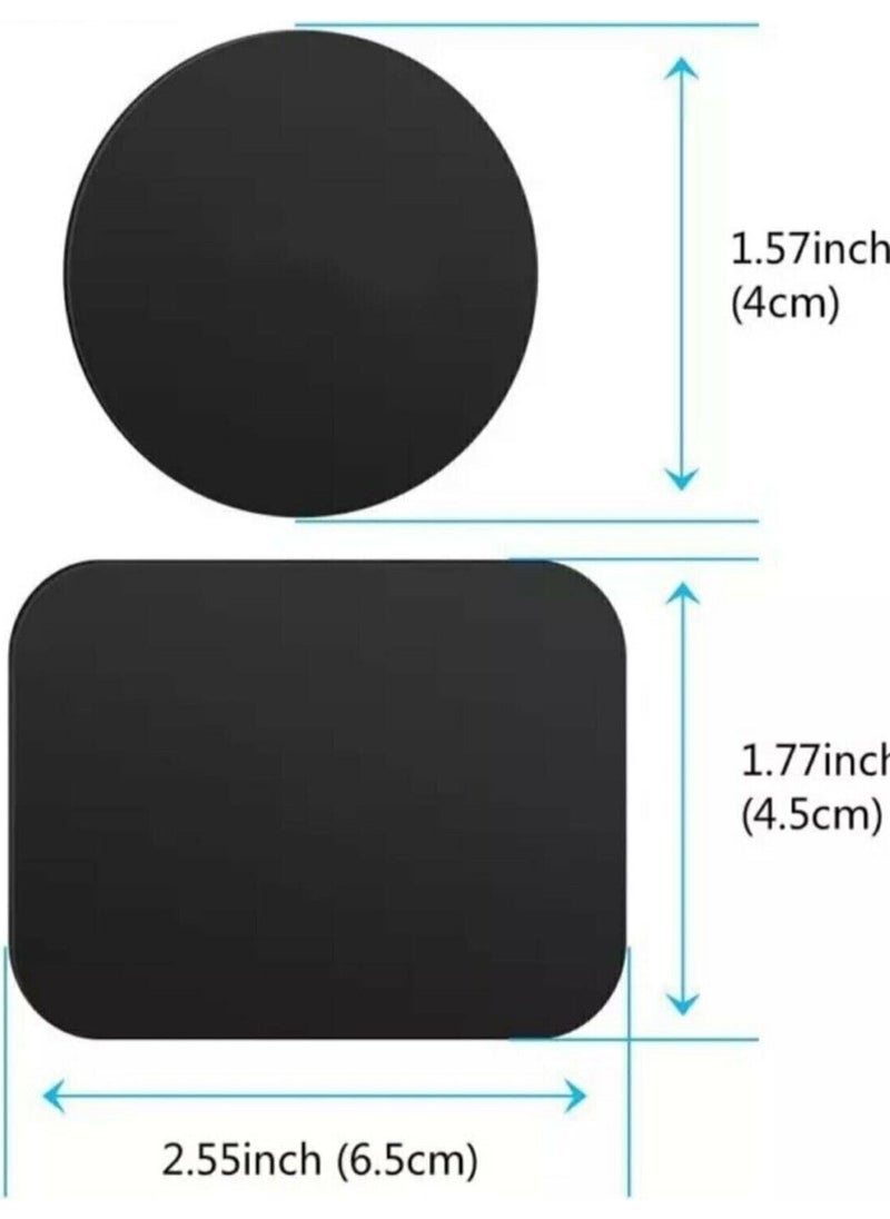 İstanbul Teknoloji Istanbul Technology Magnetic Metal Plate 2 Pieces In-Car Phone Holder  - Image 3