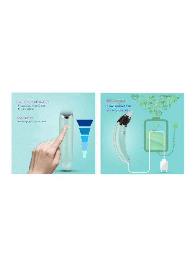 Electric Baby Nose Cleaner, Rechargeable Snotter Anti-backflow Nose Vacuum Cleaner for Newborns, Toddlers - Image 3