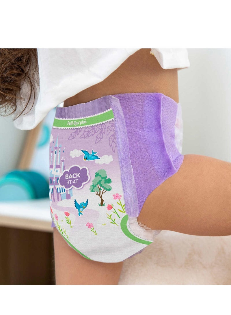 HUGGIES Pull-Ups Plus Training Pants For Girls  Exclusive Disney Princess Designs 2T to 3T /8-15 kg / Pack of 128  - Image 2