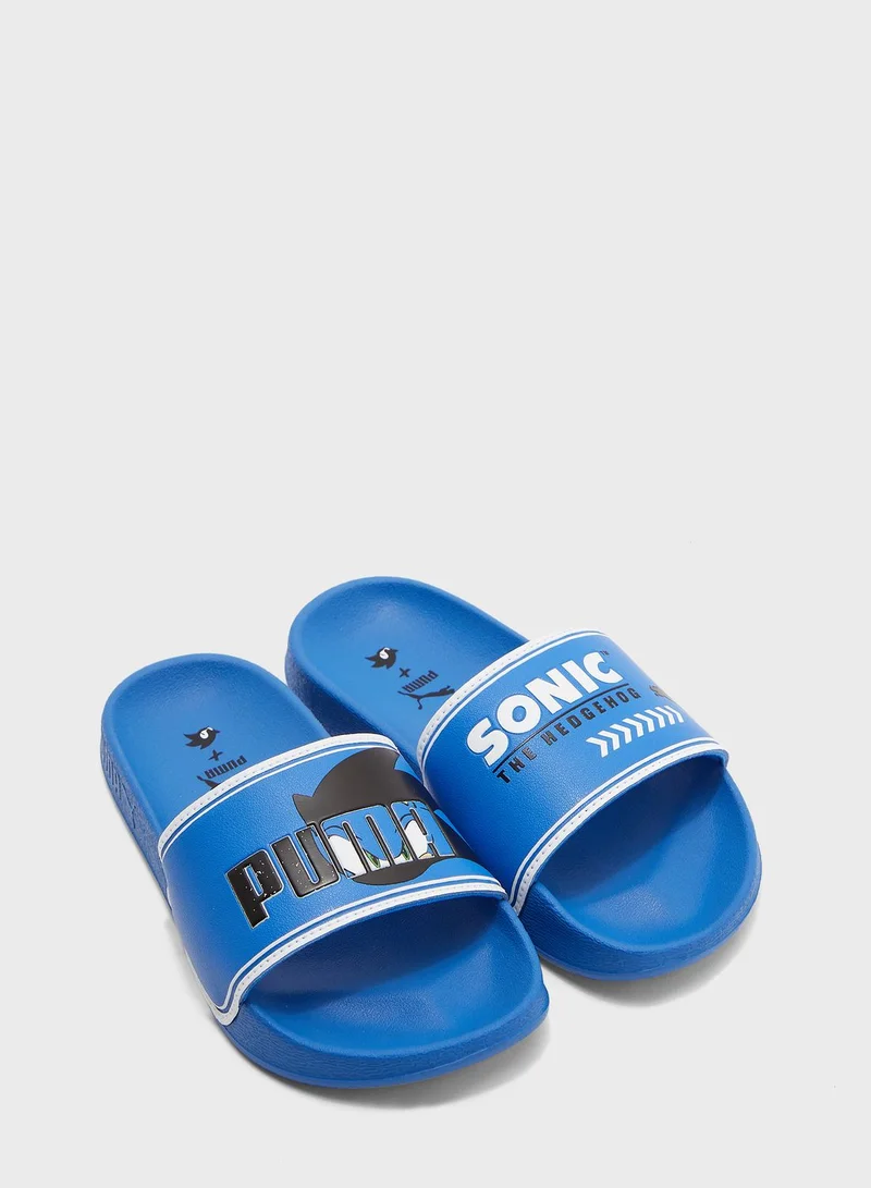 PUMA Kids Sega Leadcat Sonic Slides