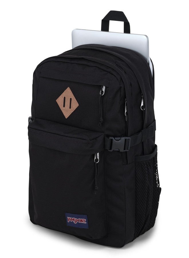 JANSPORT Unisex Main Campus Backpack, Black - Image 5