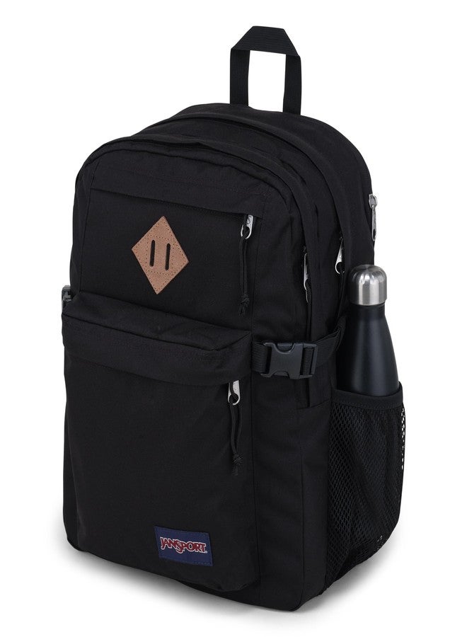 JANSPORT Unisex Main Campus Backpack, Black - Image 3