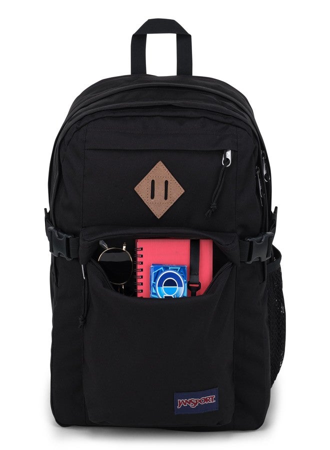 JANSPORT Unisex Main Campus Backpack, Black - Image 4