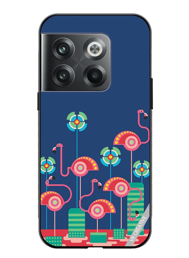 Protective Case Cover For OnePlus 10T Duck Illustrate Design Multicolour
