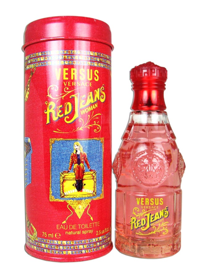 VERSACE Red Jeans EDT 74ml - Image 2