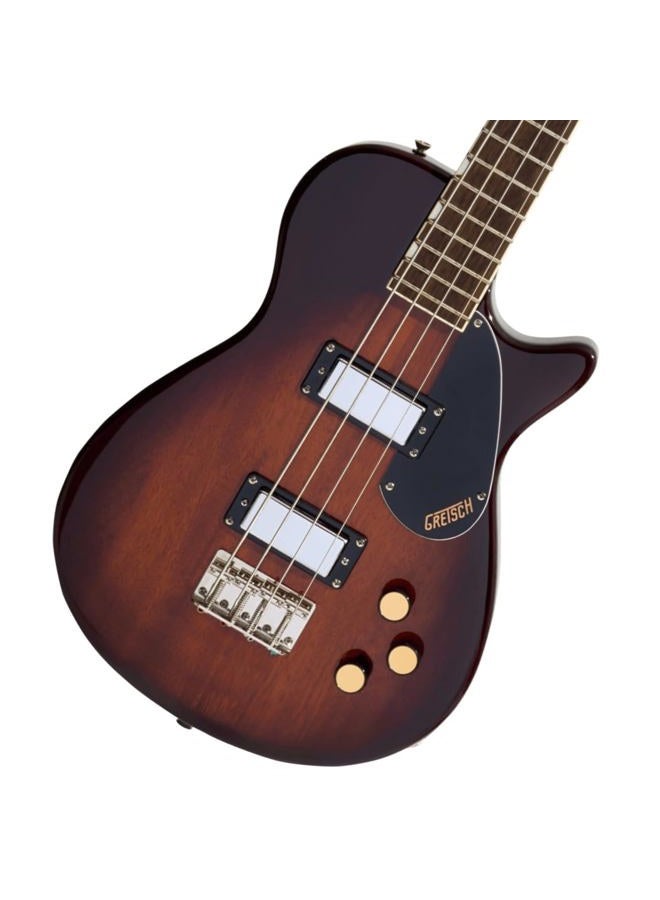 Gretsch Streamliner Jet Club Single-cut Electric Bass Guitar - Havana Burst - Image 1