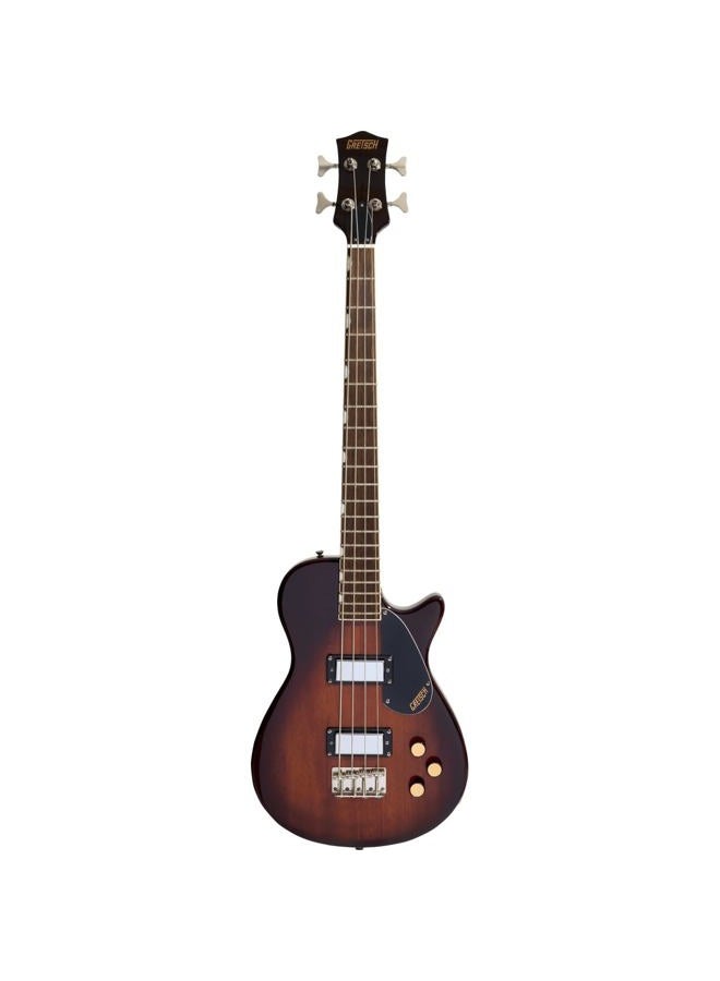 Gretsch Streamliner Jet Club Single-cut Electric Bass Guitar - Havana Burst - Image 2