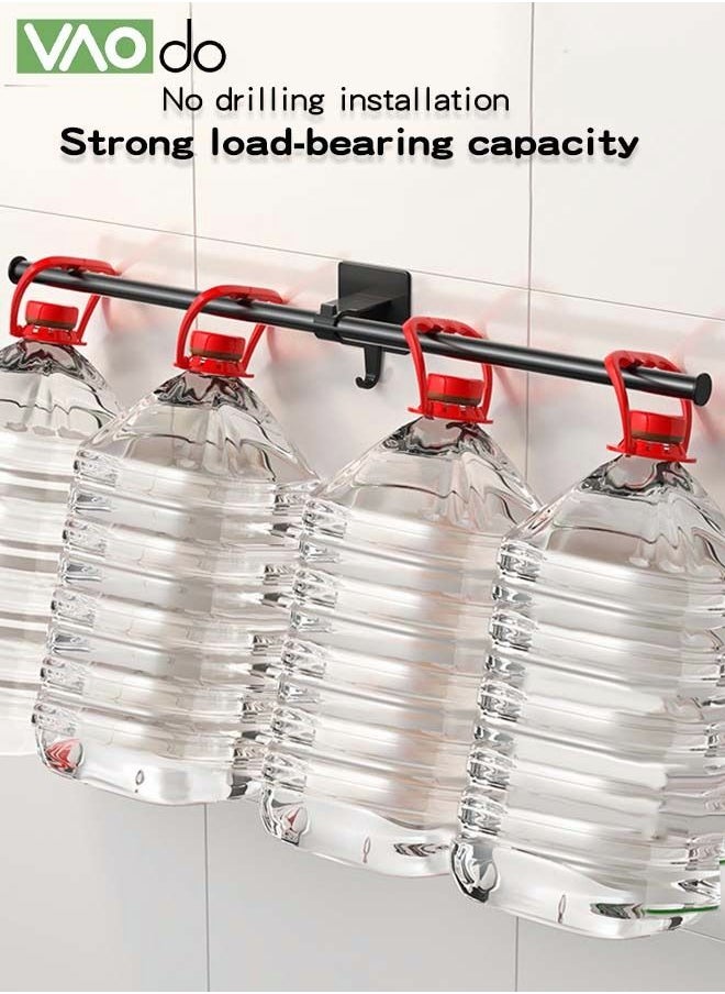 VAOdo - Punch-free Towel Rack Paper Roll Rack Slipper Rack Bathroom Wall-mounted Rack - Image 1
