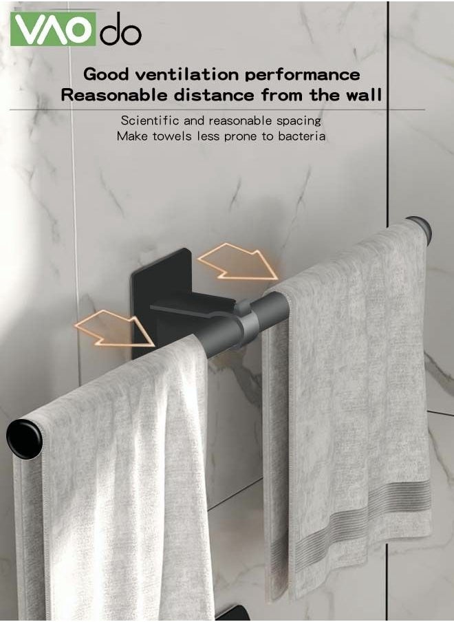VAOdo - Punch-free Towel Rack Paper Roll Rack Slipper Rack Bathroom Wall-mounted Rack - Image 1